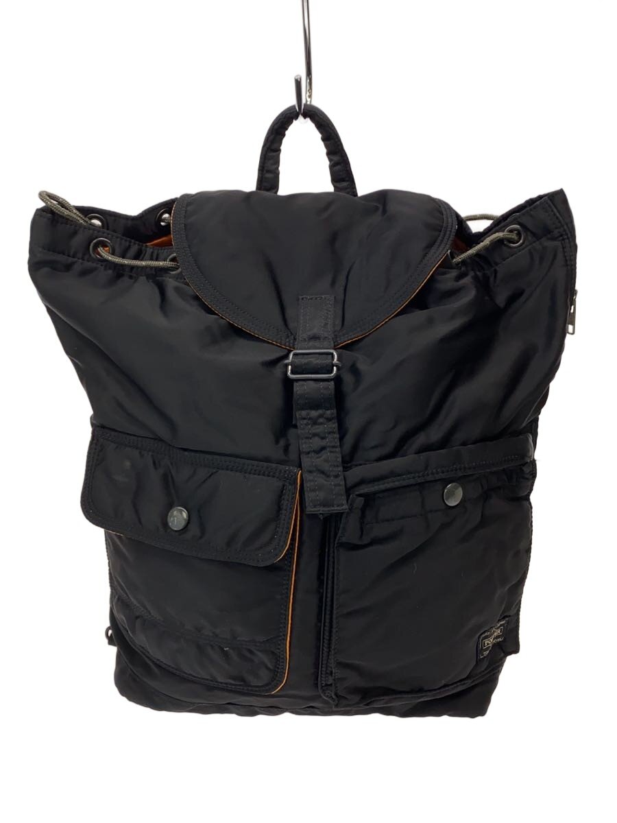 【中古】PORTER◆TANKER/背嚢/ナイロン/黒いこと【御徒面子】