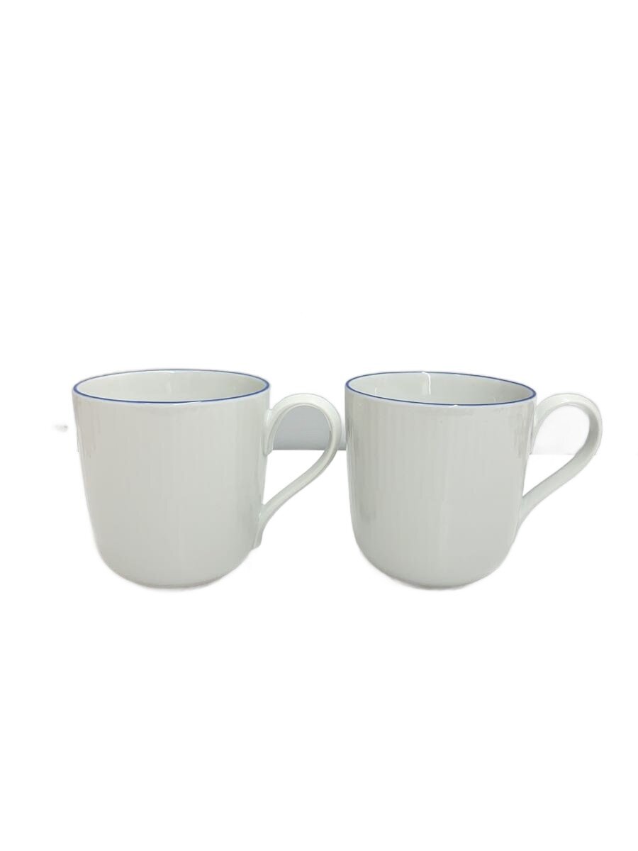 【中古】ROYAL COPENHAGEN◆グラス/2点セット/WHT【キッチン用品】