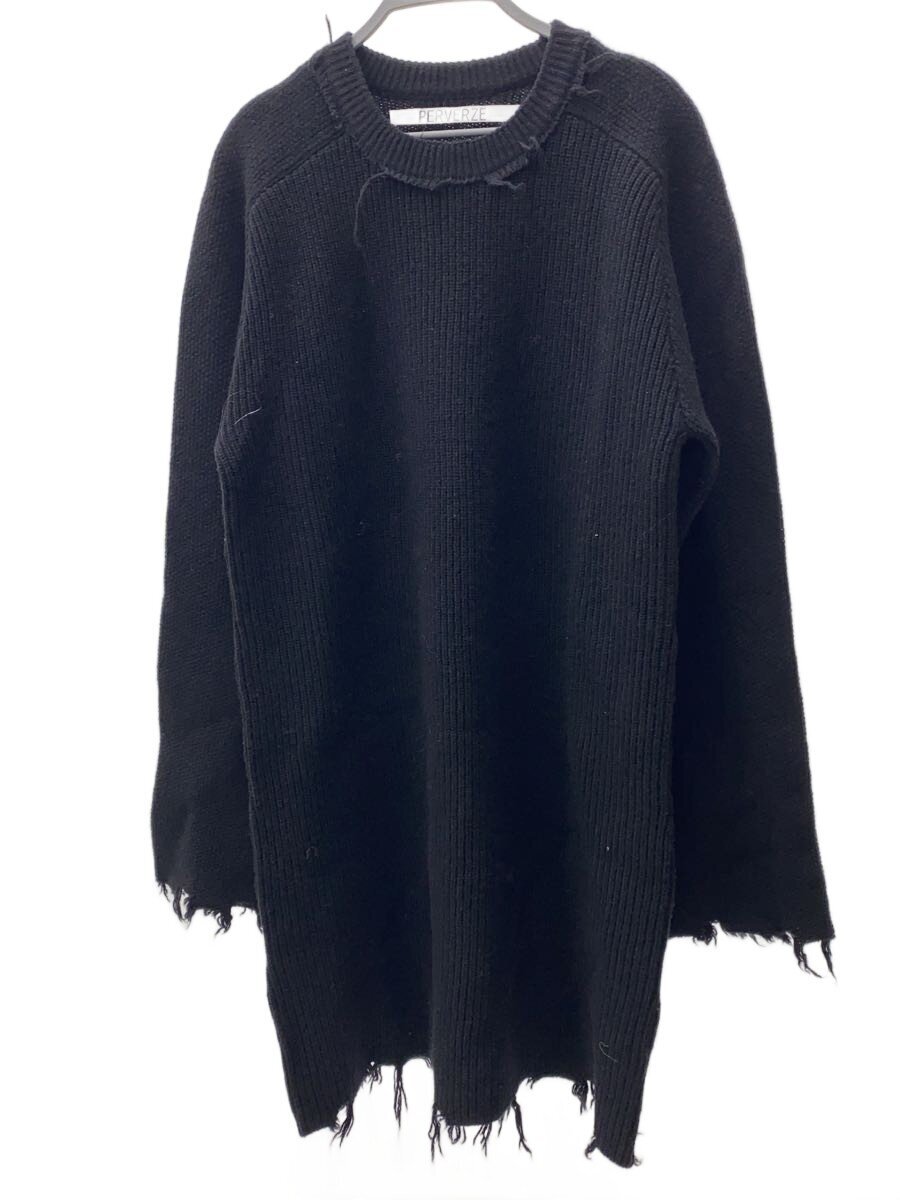 【中古】PERVERZE◆ニット・セーター(厚手)/FREE/コットン/BLK//【レディースウェア】｜2ｎｄ STREET 店