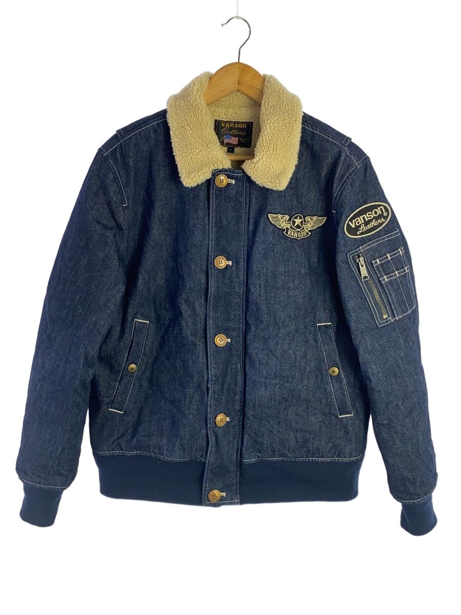 【中古】VANSON◆ジャケット/L/デニム/IDG【メンズウェア】｜2ｎｄ STREET 店 9,187円