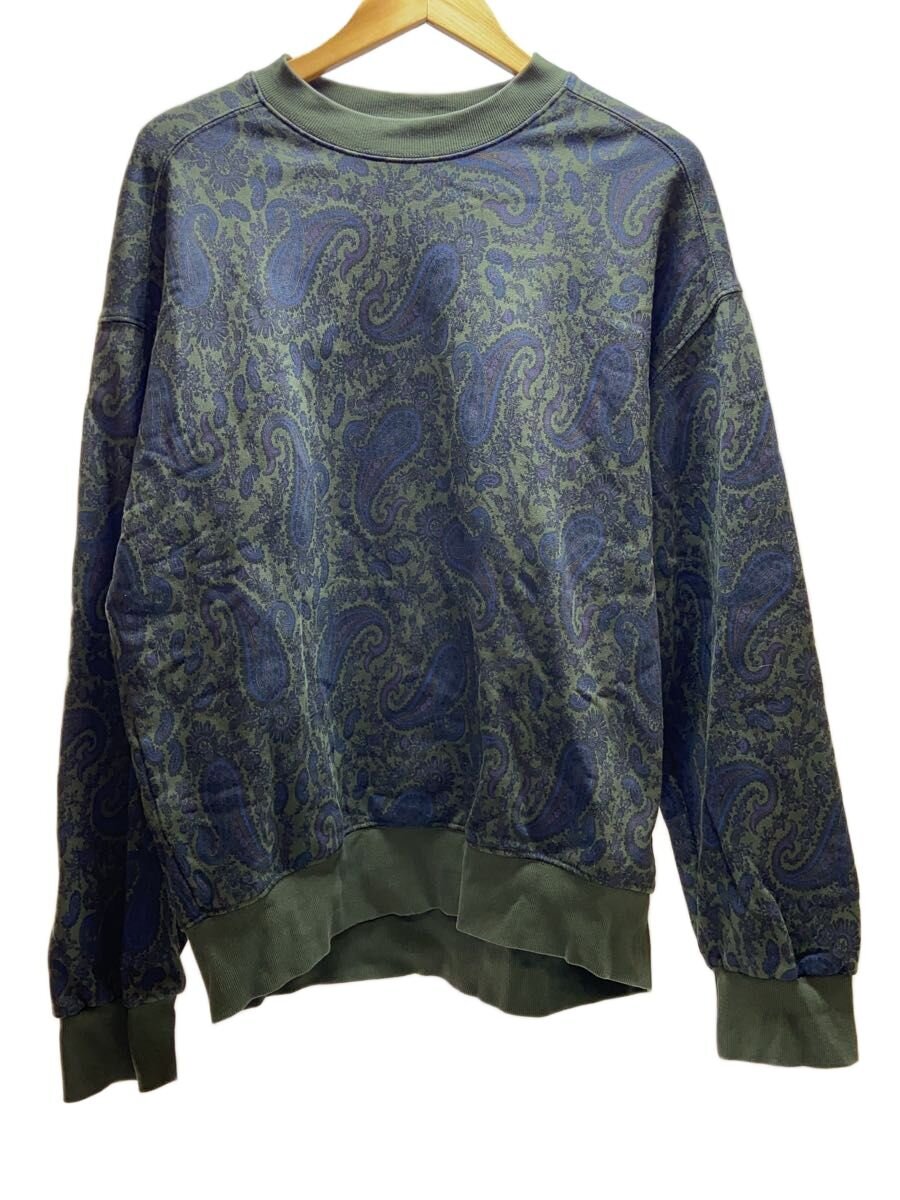 【中古】Carhartt◆汗水/M/綿織物/GRN/ペーズリー【メンズウェア】
