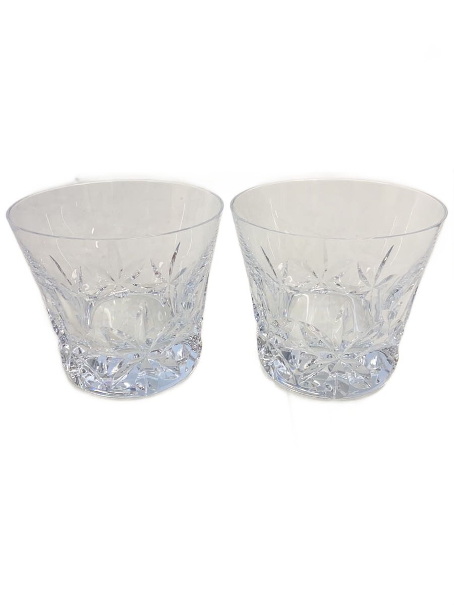 【中古】Baccarat◆水飲み/2点仕かける/CLR【勝手もと機材】 食器・カトラリー・グラス-グラス・タンブラー-その他