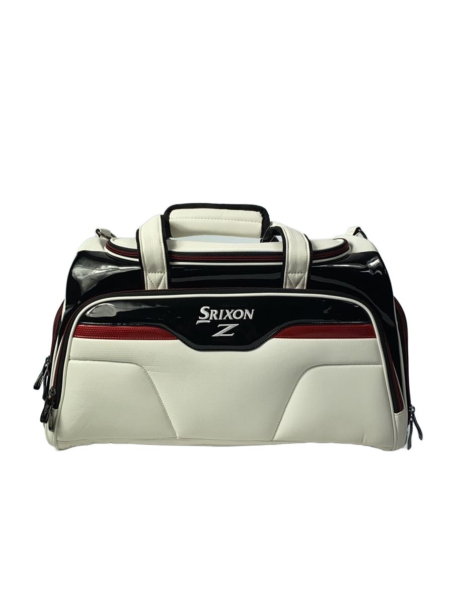 【中古】SRIXON◆ボストンバッグ/フェイクレザー/WHT/GGB-S099【御徒面子】