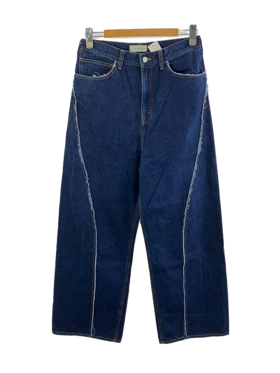 【中古】JieDa◆下つ方/2/ジーンズ/IDG/無地/Jie-22S-PT01-B/USED LOOSE FIT JEANS【メンズウェア】