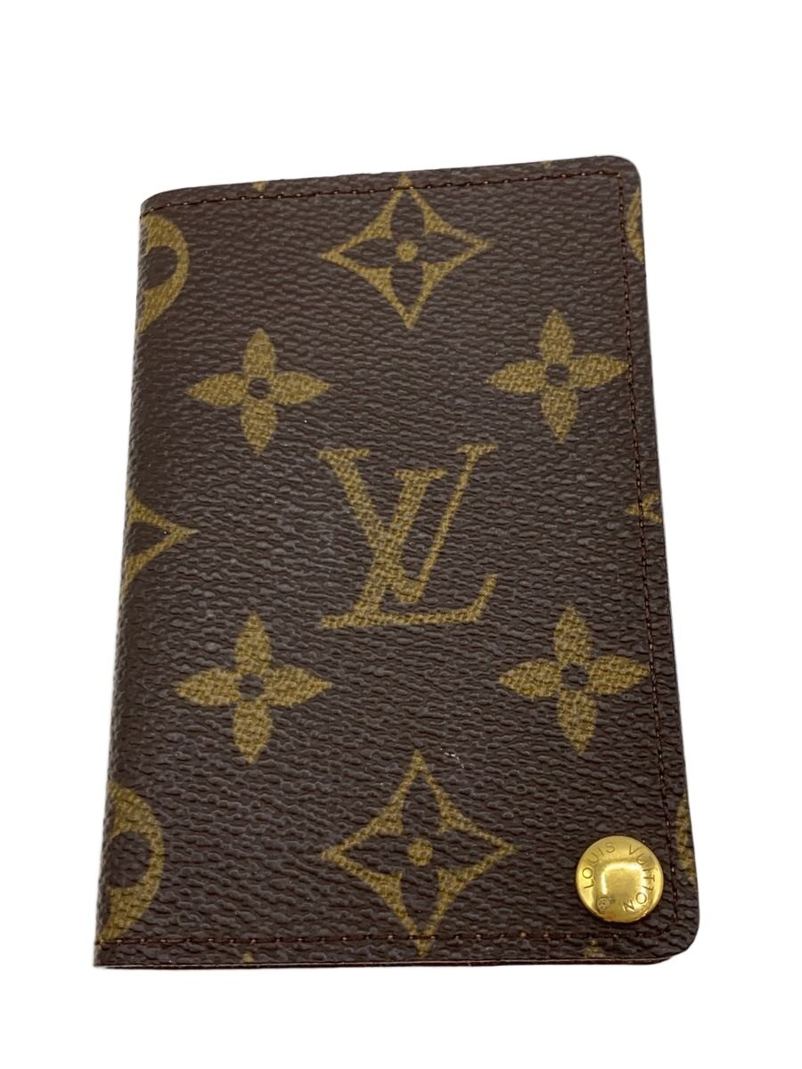 【中古】LOUIS VUITTON◆ポルト・カルト・クレディ・プレッシオン_モノグラム・キャンバス/--/BRW/レディース【服飾雑貨他】｜2ｎｄ STREET 店