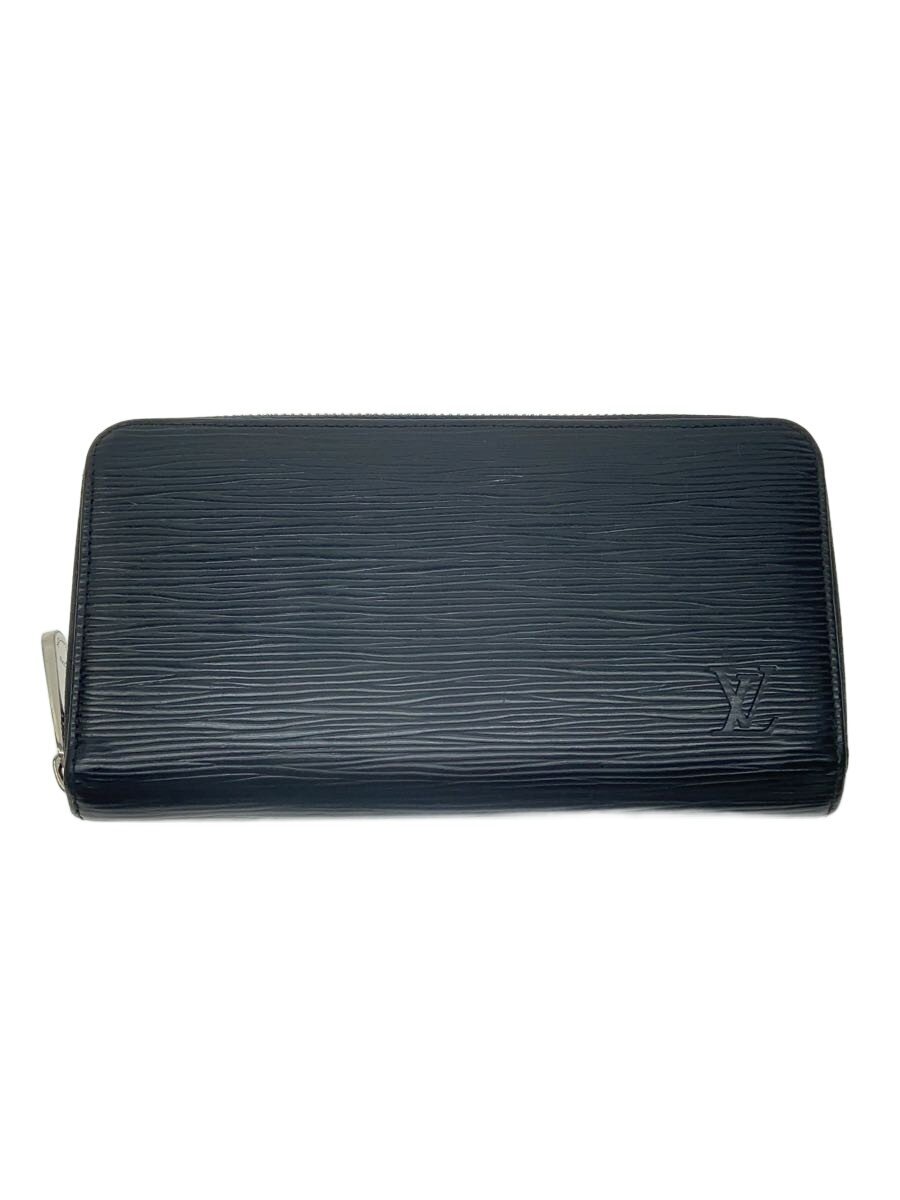 【中古】LOUIS VUITTON◆ジッピー・ウォレット_エピ/長紙入れ/なめし革/黒いこと/メンズ/M60072/ルイヴィトン【服飾雑貨他】