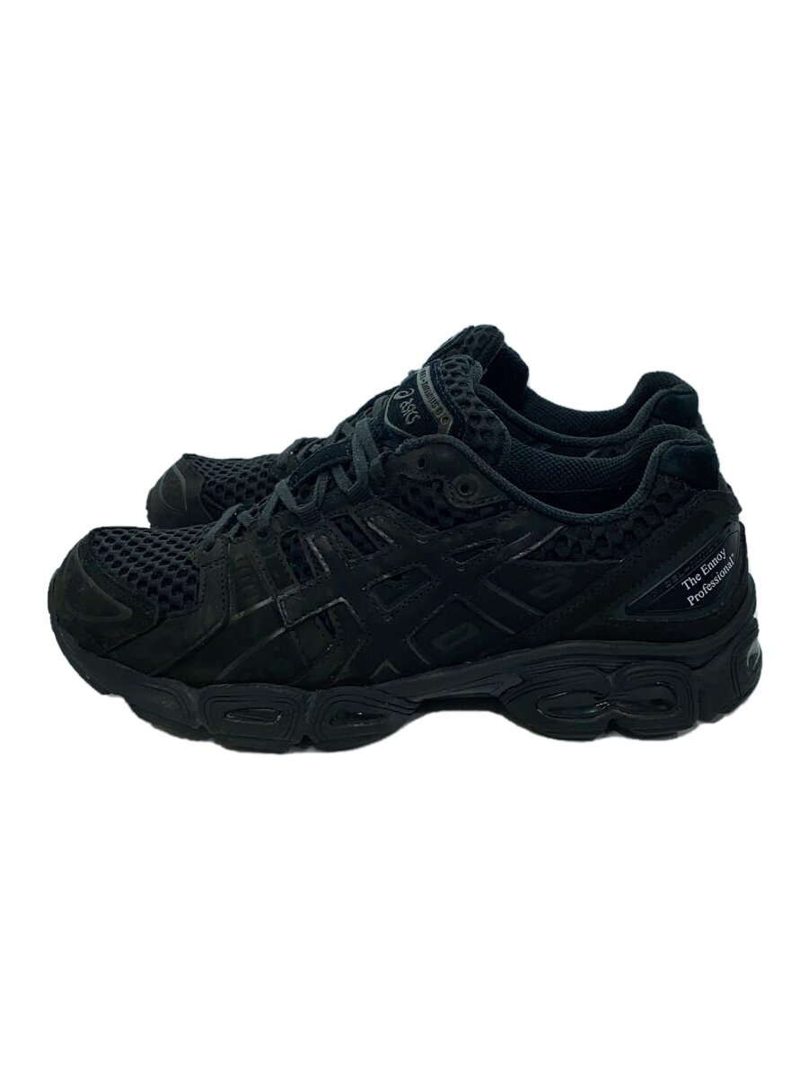 【中古】ASICS◆ローカットスニーカー/27糎/BLK/F921223【シューズ】