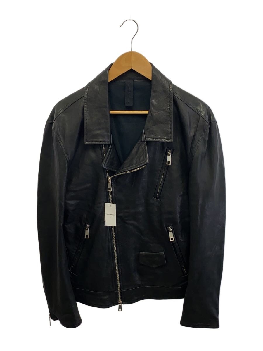 【中古】MUSHER◆レザージャケット・ブルゾン/4/レザー/ブラック/MMU18A4063//【メンズウェア】|2nd STREET 店