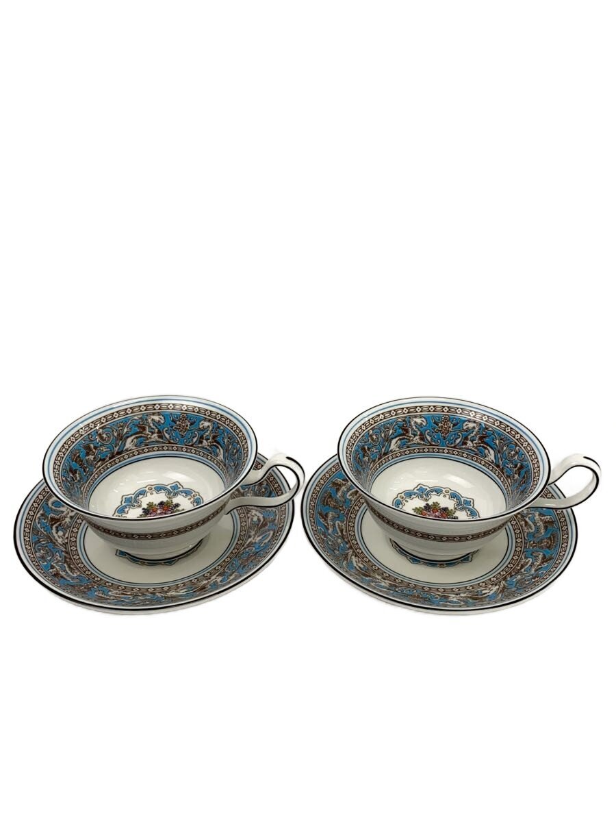 【中古】WEDGWOOD◆カップ&ソーサー/2客【キッチン用品】