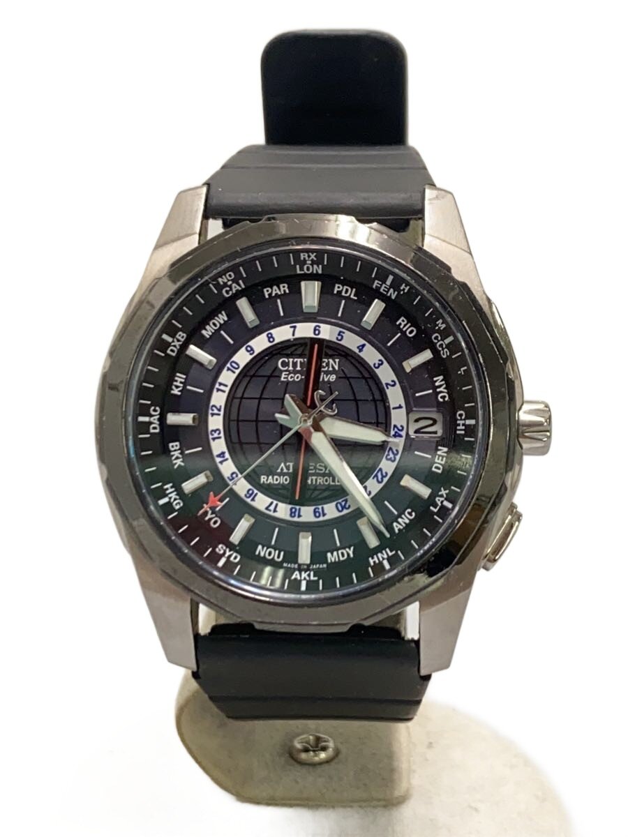 【中古】CITIZEN◆ソーラーウオッチ/アナログ/H115-T013104【服飾雑貨他】