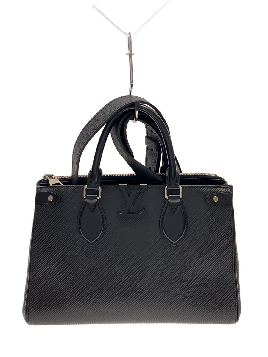 【中古】LOUIS VUITTON◆箱有/グルネル・トートPM_エピ/黒いこと/M57680/ルイヴィトン【御徒面子】