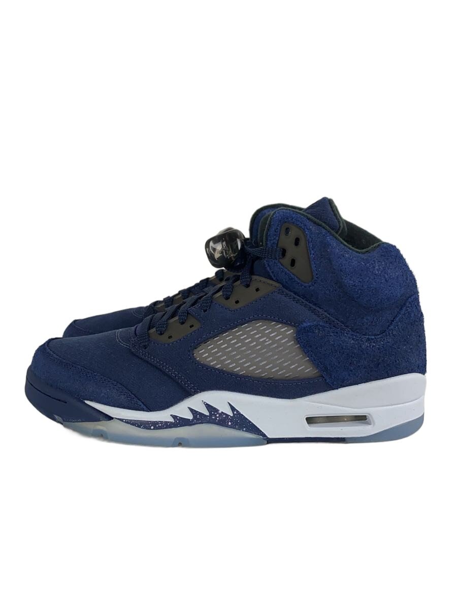 【中古】NIKE◆AIR JORDAN 5_エア ジョーダン 5/27cm/ネイビー【シューズ】｜2ｎｄ STREET 店