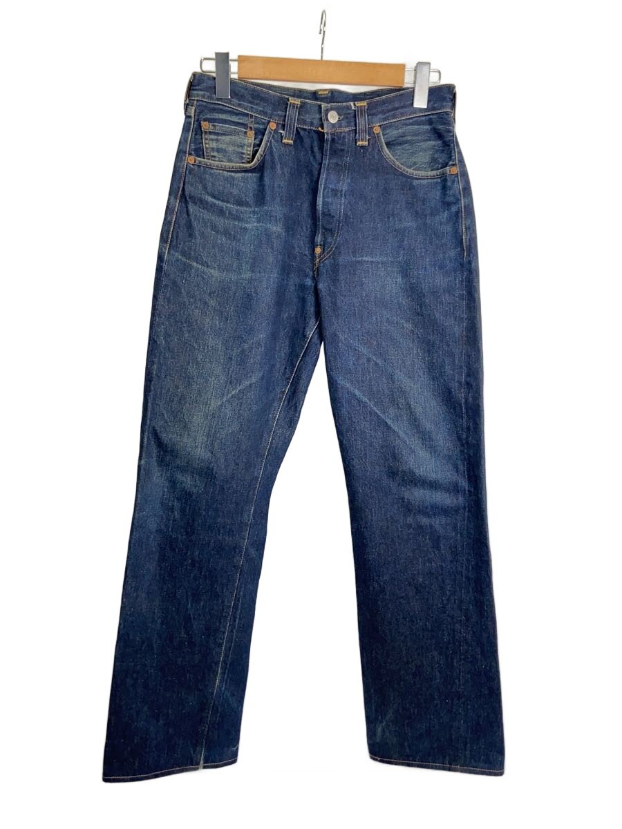 【中古】Levi’s◆下つ方/33/ジーンズ/IDG/無地/201-0003【メンズウェア】