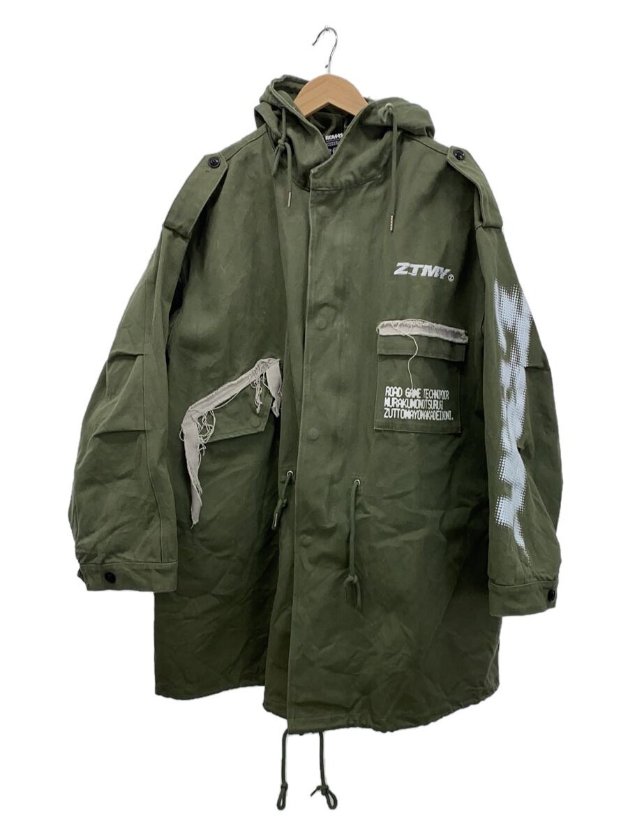 【中古】ZUTOMAYO/モッズコート/XL/毛糸/KHK【メンズウェア】