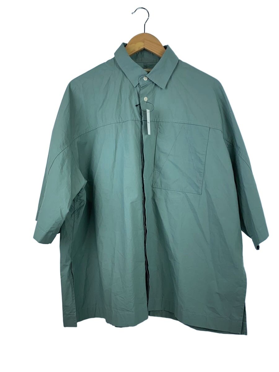 【中古】ANEI◆半袖プルオーバー/3/綿織物/BLU/AN0201 S1105/? NULL ?【メンズウェア】