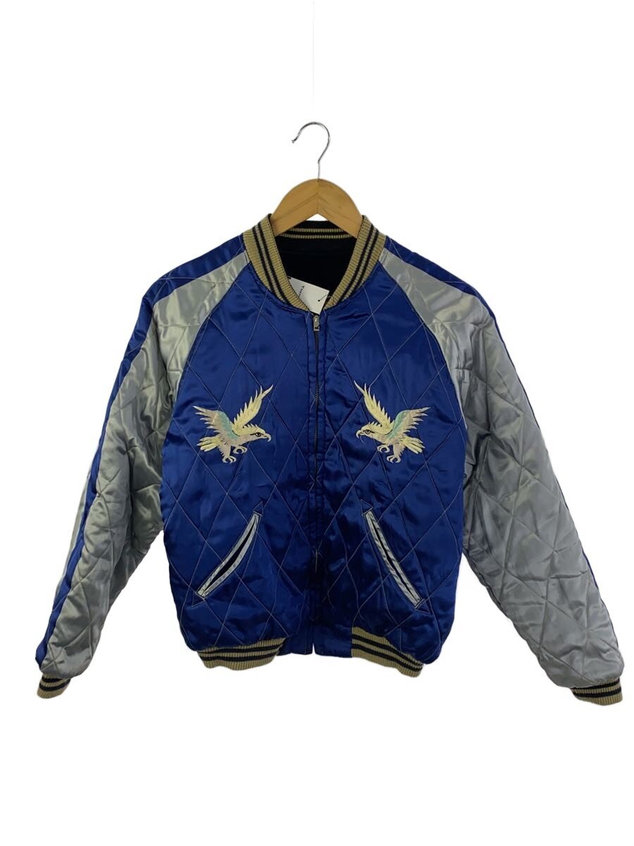 【中古】TAILOR 東洋◆スカジャン/S/コットン/BLU/TT10727【メンズウェア】｜2ｎｄ STREET 店