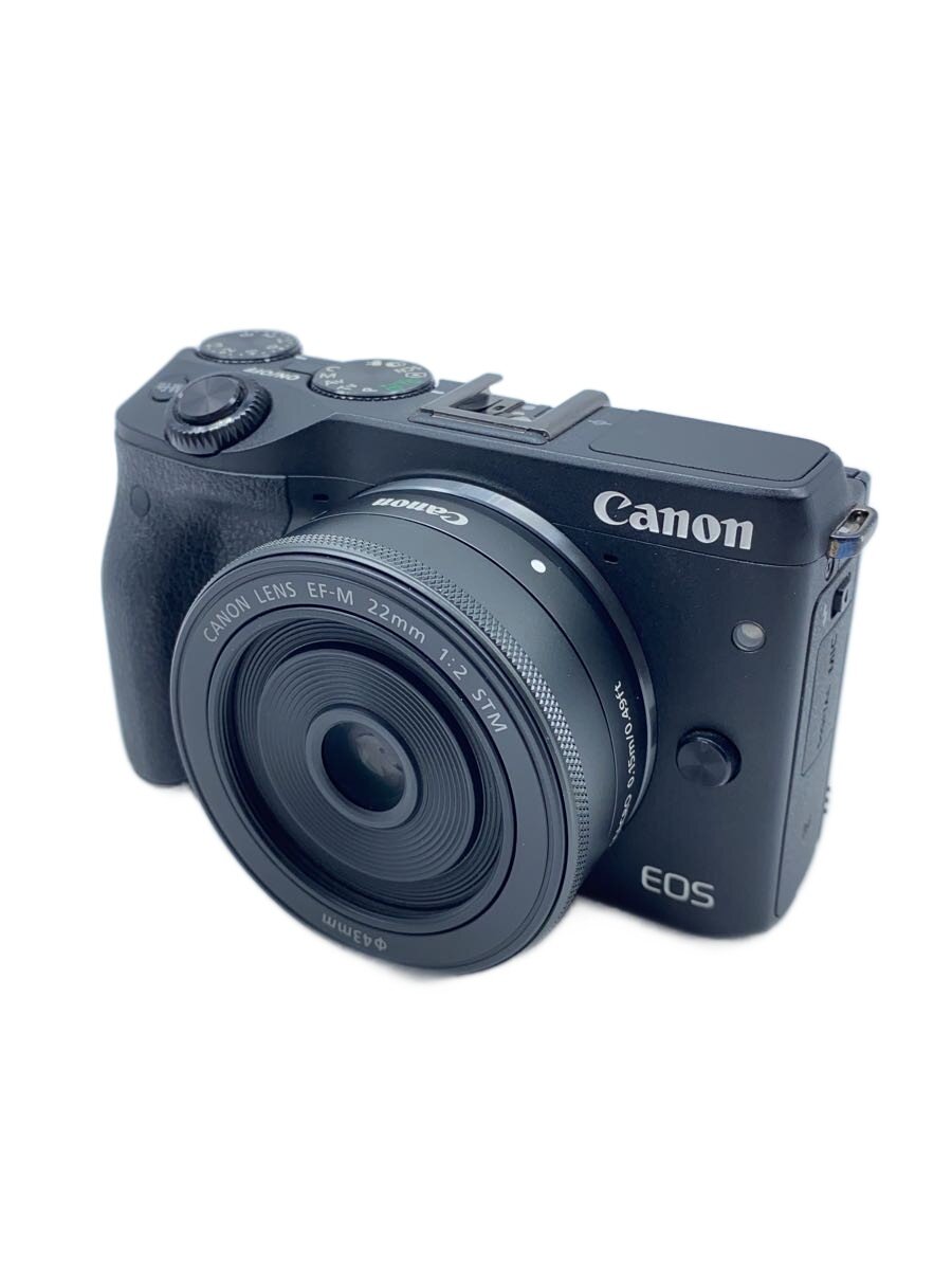 【中古】CANON◆デジタル一眼写真機 EOS M3 ダブルレンズキット [黒いこと]//【写真機】
