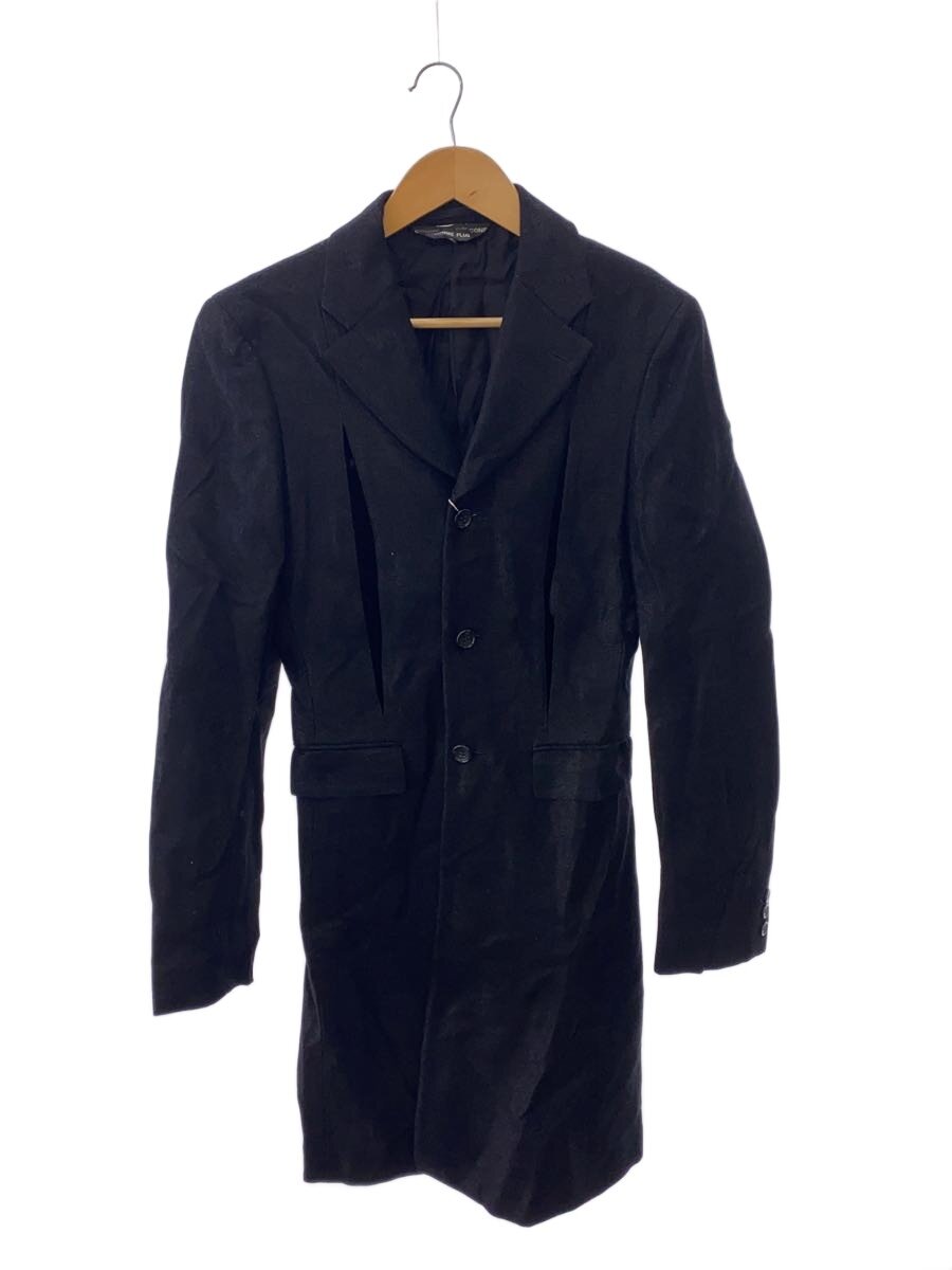 【中古】COMME des GARCONS HOMME PLUS◆厚地の外套/M/ナイロン/BLK/PN-J007【メンズウェア】
