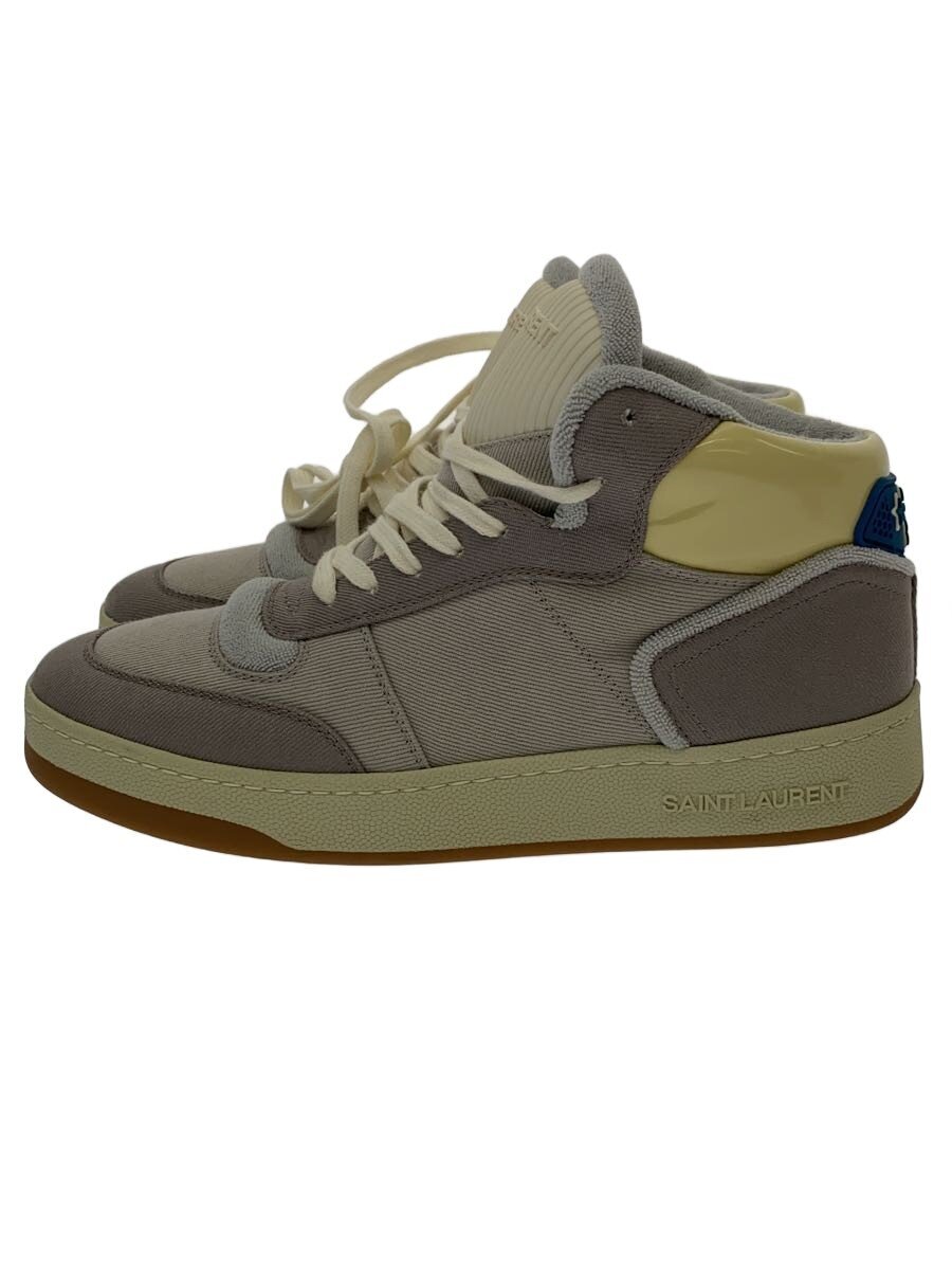 【中古】SAINT LAURENT◆ハイカットスニーカー/41.5/WHT【シューズ】