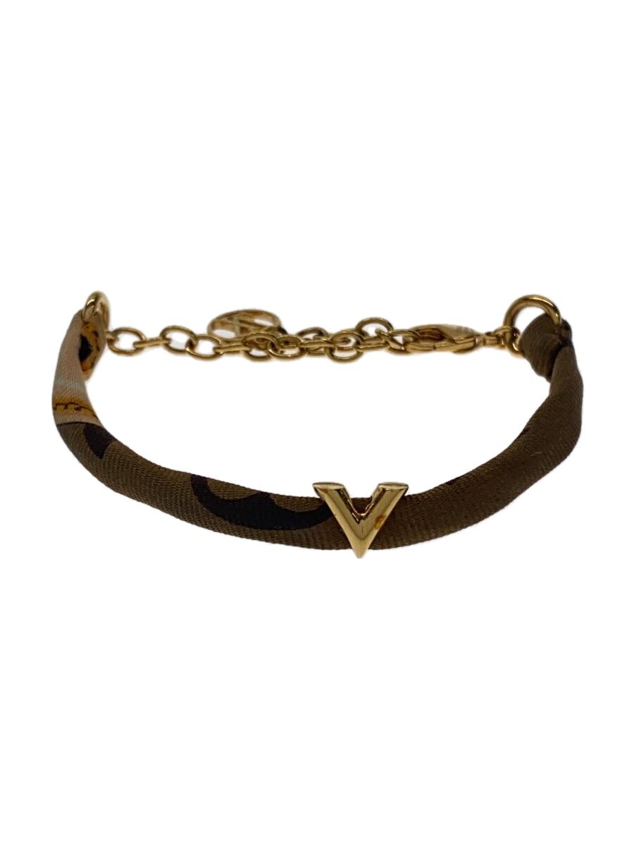 【中古】LOUIS VUITTON◆ブラスレVビーマインドルブレスレット/--/KHK/レディース/M68414【服飾雑貨他】