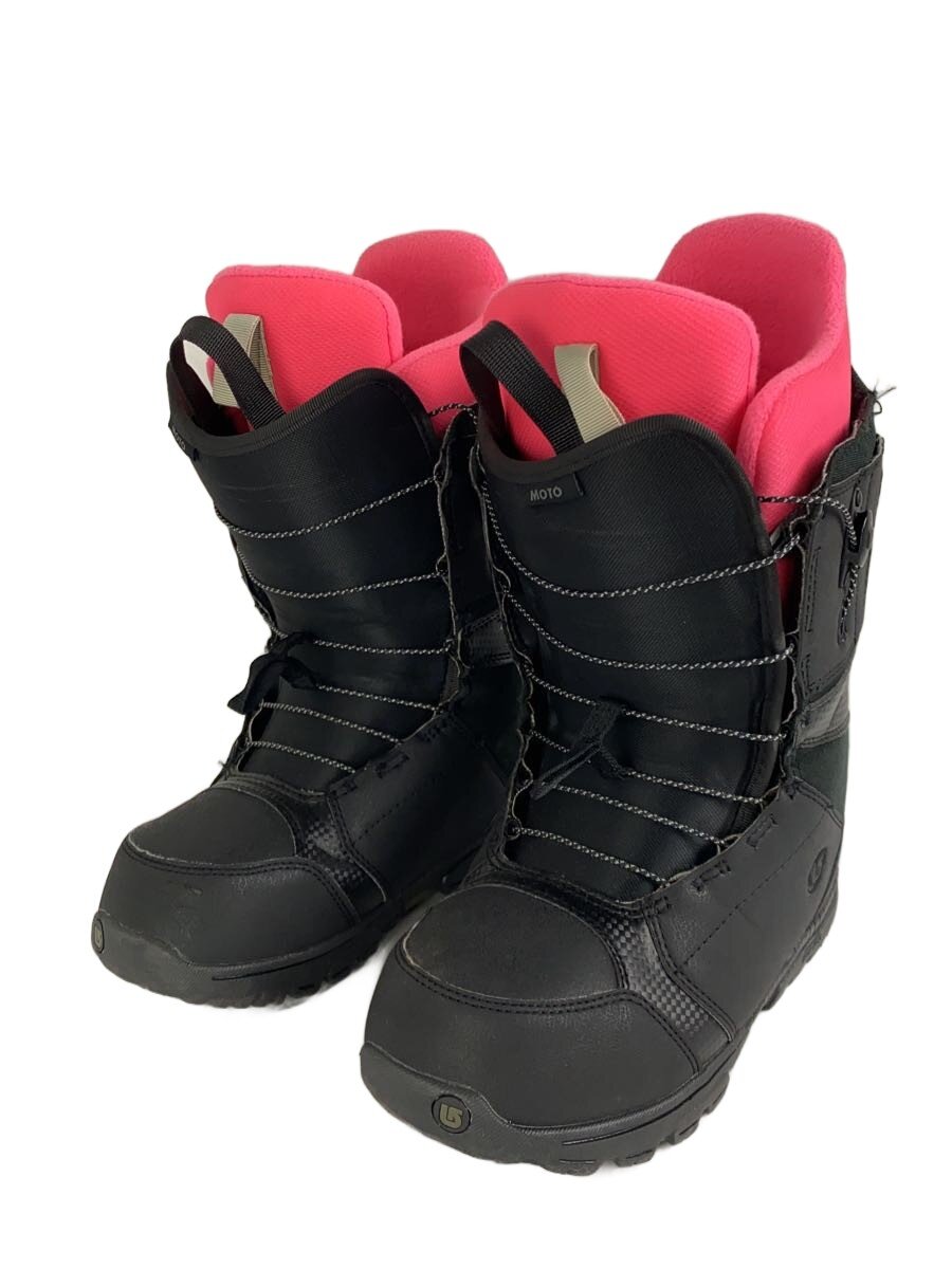 【中古】BURTON◆MOTO-ASIAN FIT/スノーボードブーツ/25.5珊/クイックレーシング/黒いこと【運動競技】