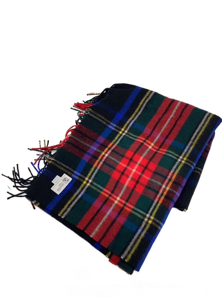 【中古】Johnstons◆ジョンストンズ/えり巻き/カシミヤ/赤いこと/照合のしるし/メンズ/スコットランド製//【服飾雑貨他】