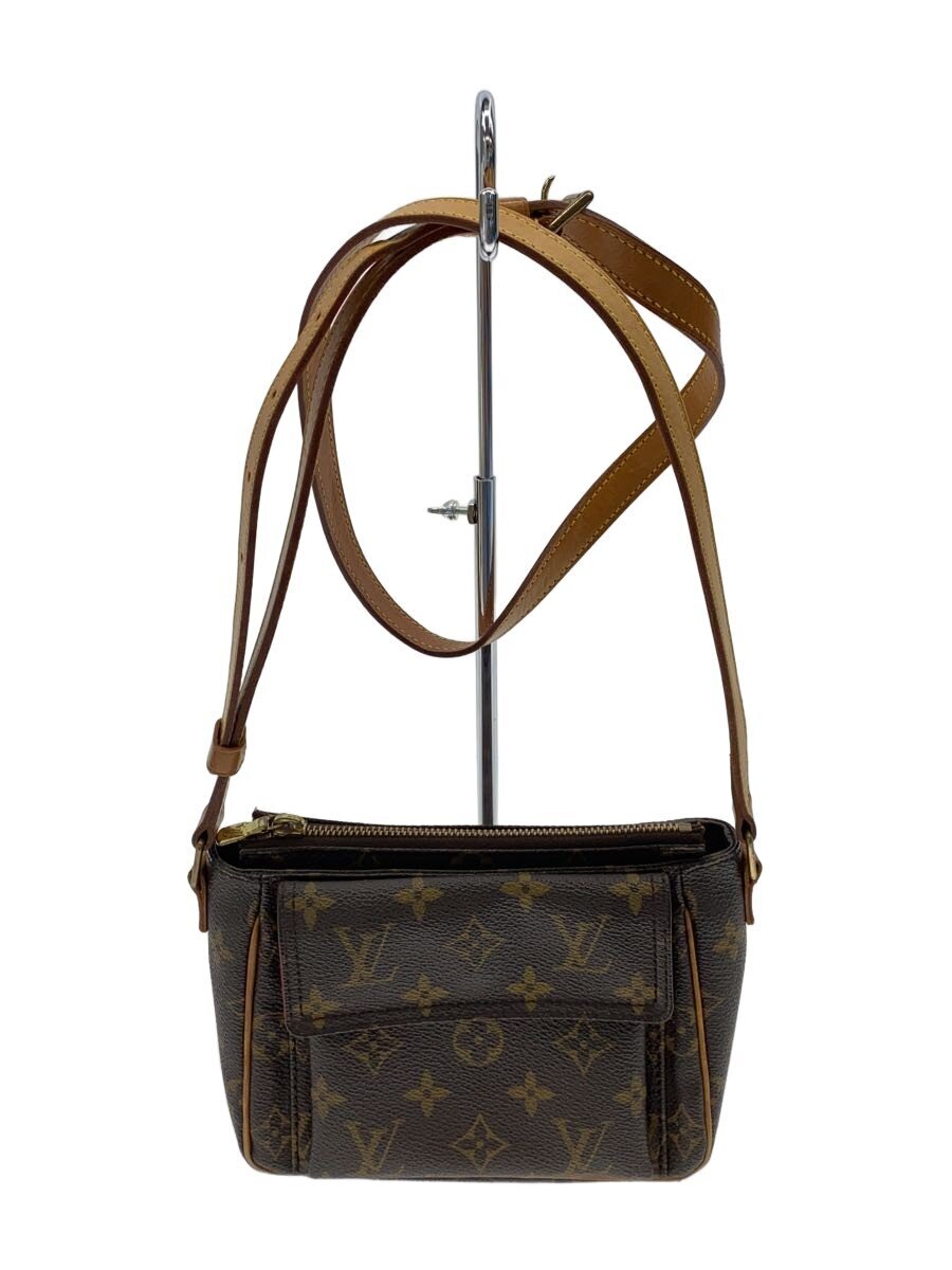 【中古】LOUIS VUITTON◆ヴィバ・シテPM/PVC/BRW/M51165//【御徒面子】