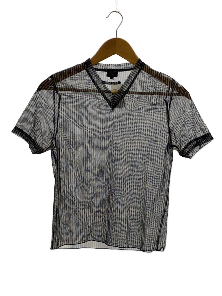 【中古】Jean Paul GAULTIER HOMME◆OLD/シアーTシャツ/セカンドスキン/ナイロン/NVY/ストライプ【メンズウェア】|2nd STREET 店