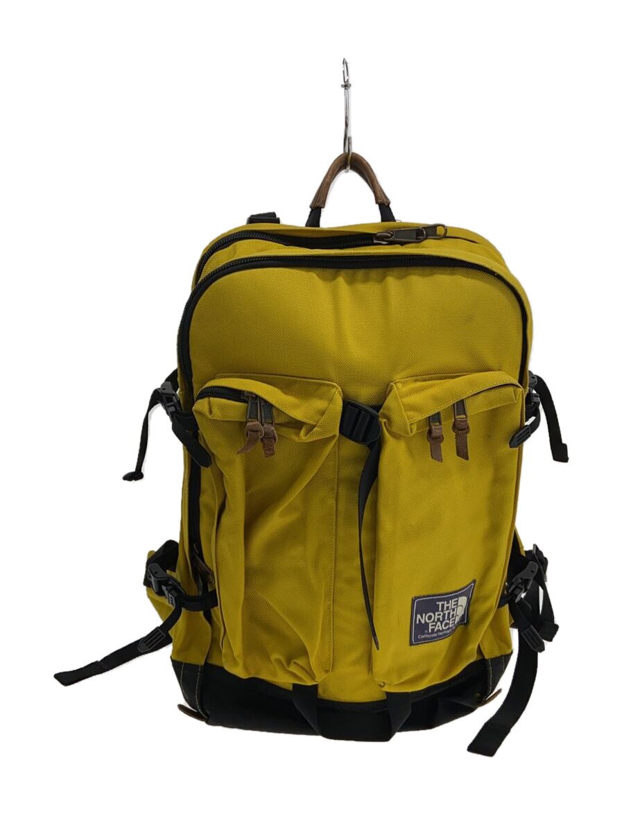 【中古】THE NORTH FACE◆CREVASSE PACK/背嚢/ナイロン/黄色/NF0A3G8LKS7-os【御徒面子】