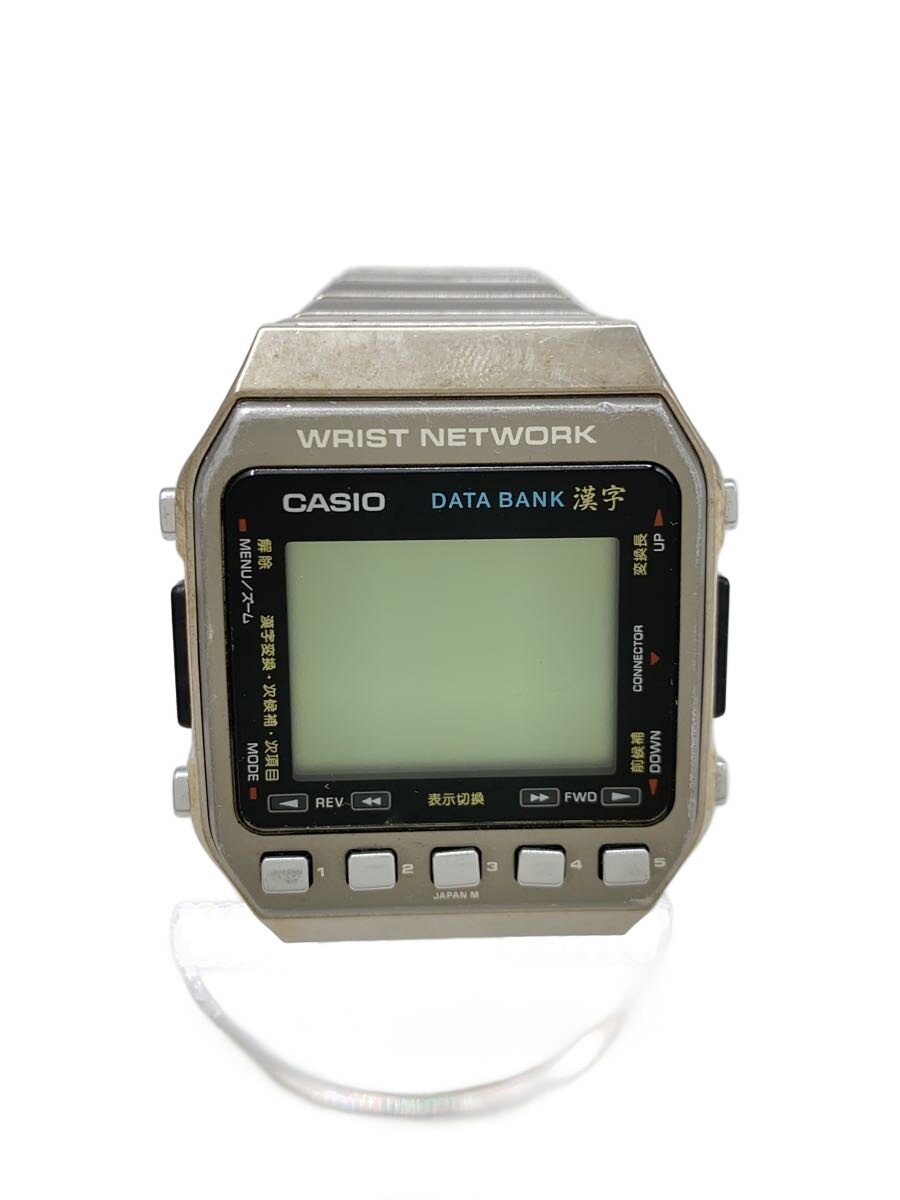 【中古】CASIO◆腕時計/デジタル/SLV/DKW-100/データバンク/細かい傷有//【服飾雑貨他】｜2ｎｄ STREET 店