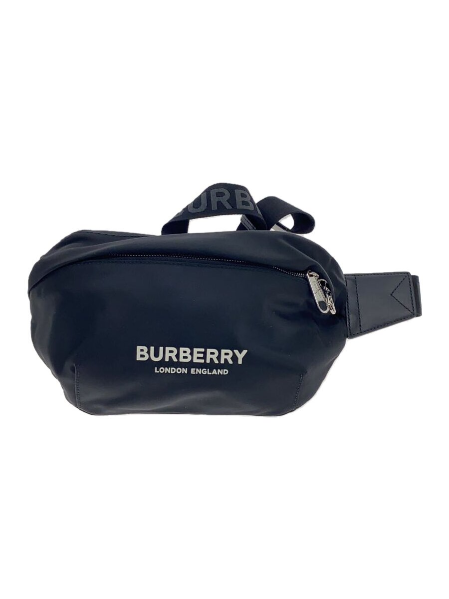 【中古】BURBERRY◆ソニーバムバッグ/ナイロン/BLK/8049095【御徒面子】