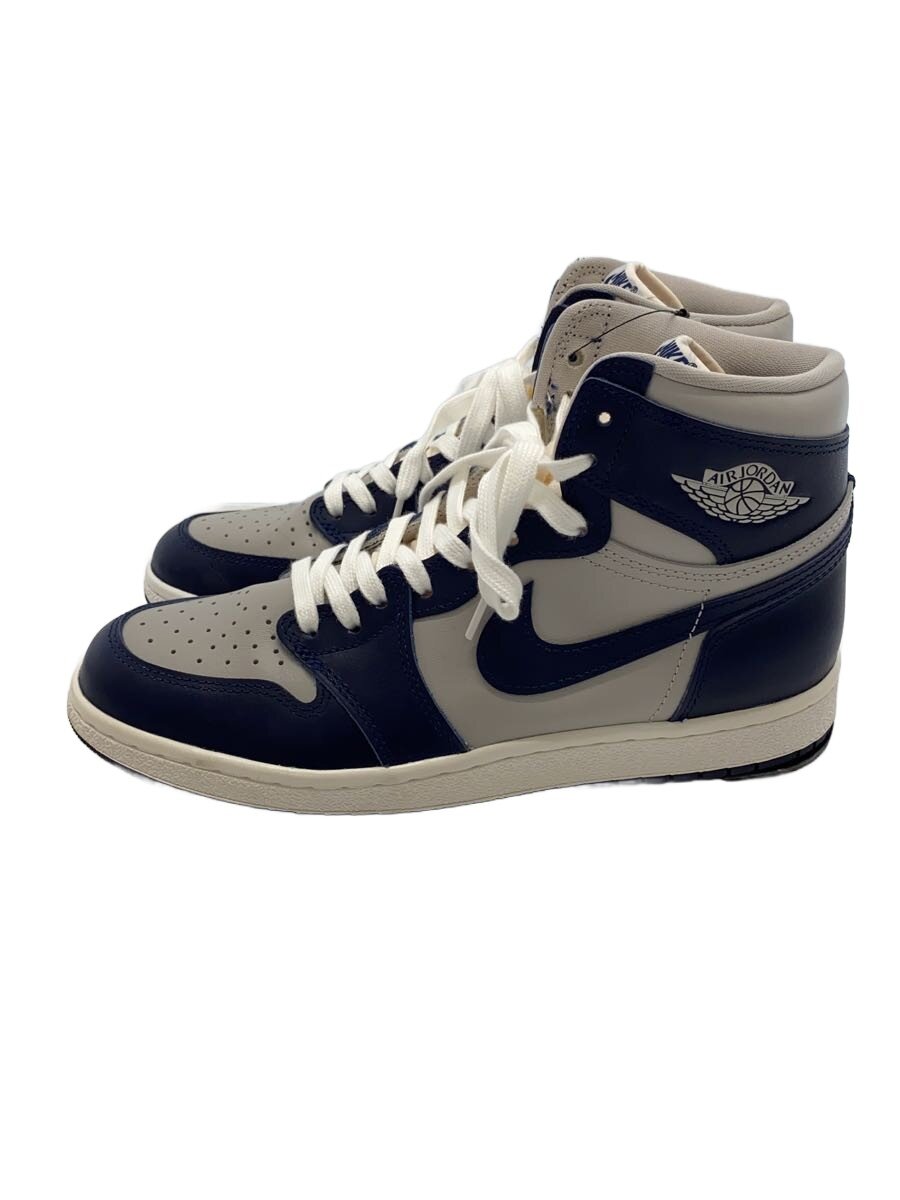 【中古】NIKE◆AIR JORDAN 1 HIGH 85_エア ジョーダン 1 ハイ 85/27cm/NVY【シューズ】｜2ｎｄ STREET 店