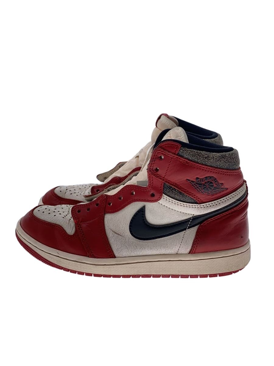 【中古】NIKE◆AIR JORDAN 1 RETRO HIGH OG_エアジョーダン 1 レトロ 御機嫌 OG/25.5糎/RED//【シューズ】