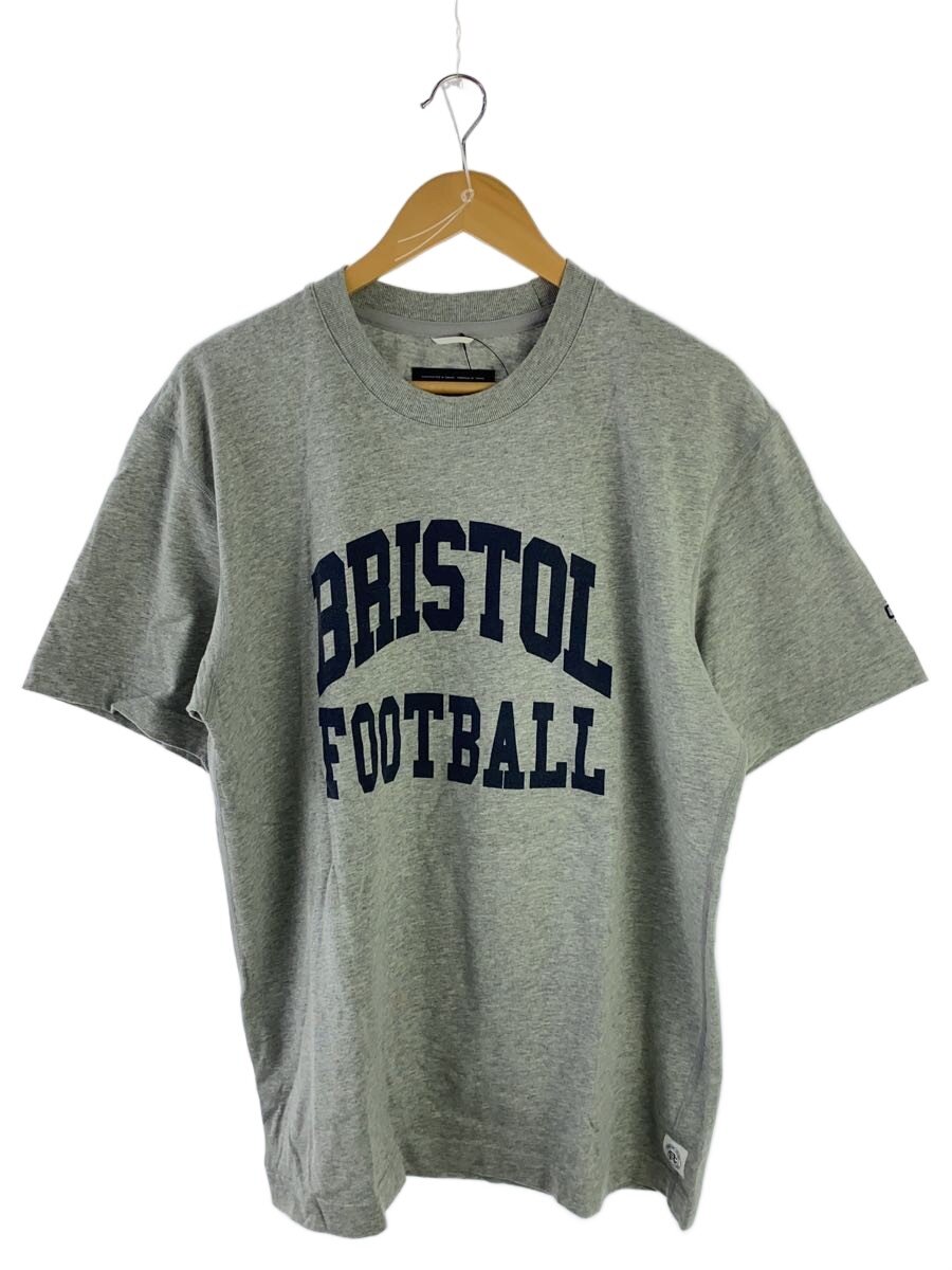 【中古】F.C.R.B.(F.C.Real Bristol)◆ティーシャツ/M/綿織物/GRY/21-071-071-0232-3-0//【メンズウェア】