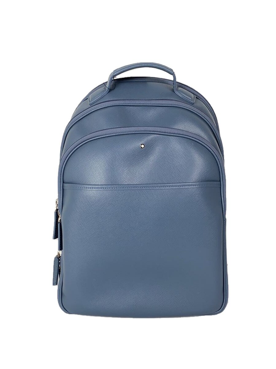 【中古】MONTBLANC◆サルトリアル ラージ/区画3/背嚢/PVC/青碧【御徒面子】