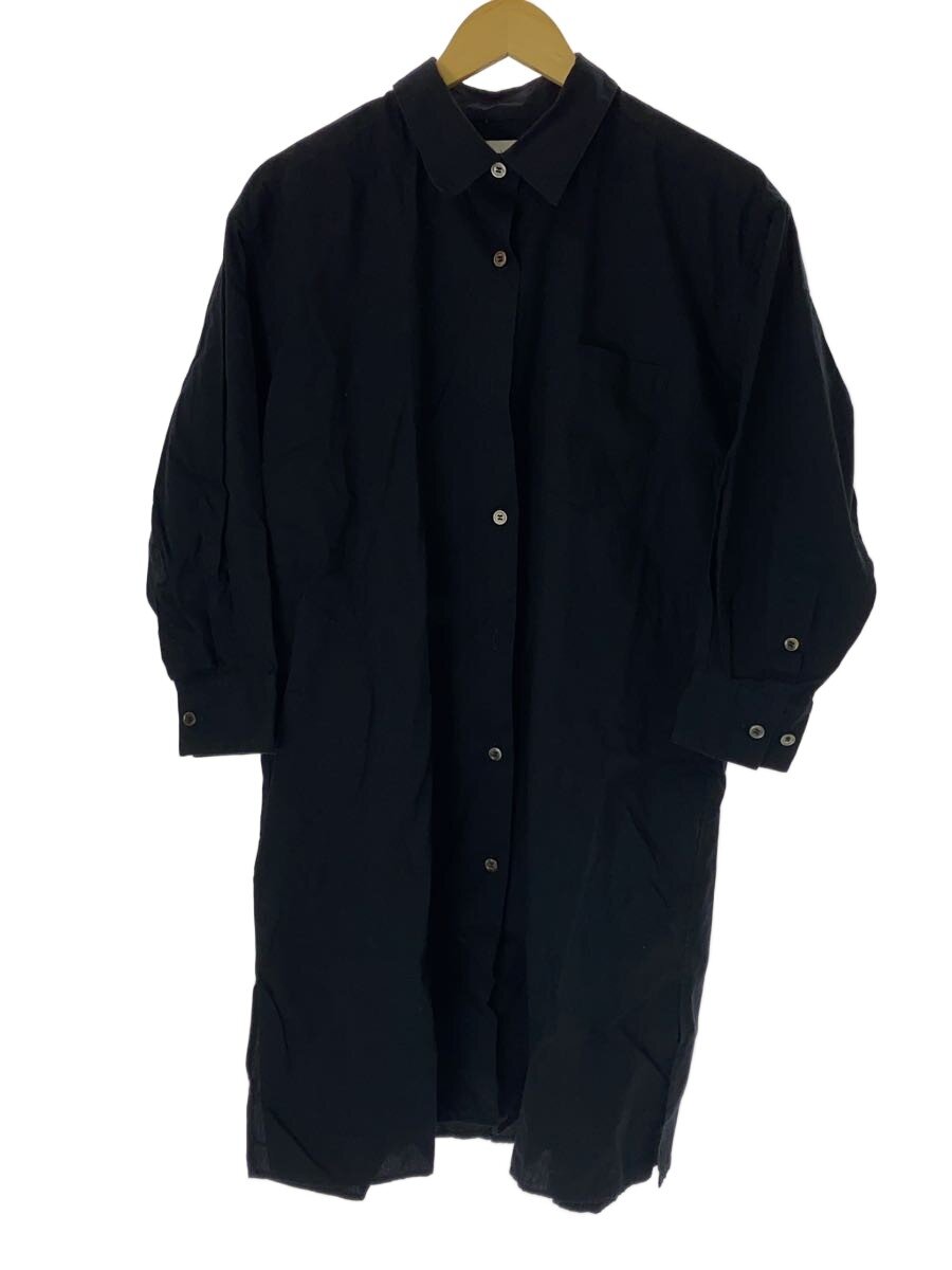 【中古】a.◆長袖衣装/S/綿織物/BLK/IOOP-21S26【レディース御召しもの】