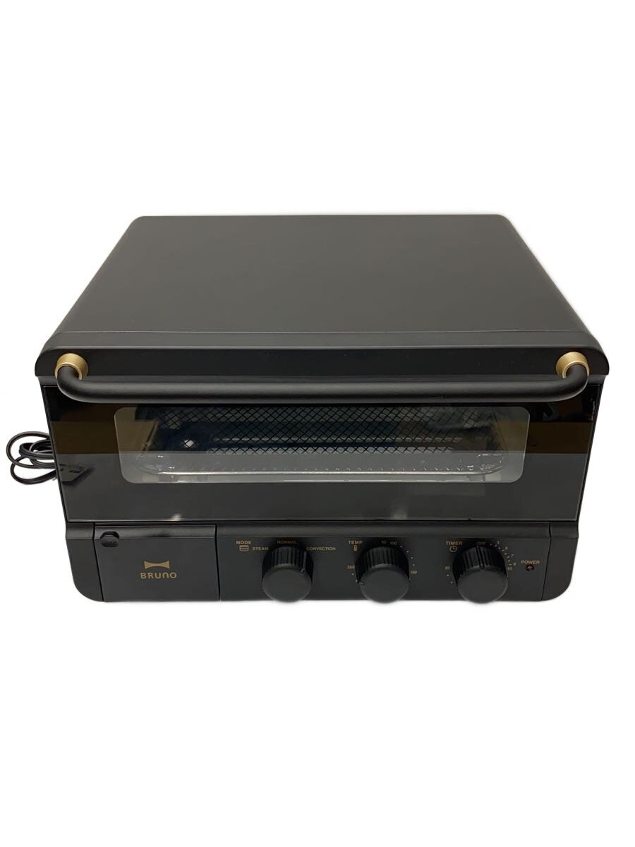 【中古】BRUNO◆ブルーノ/スチーム＆ベイクトースター/BOE067-BK【家電・ビジュアル・オーディオ】