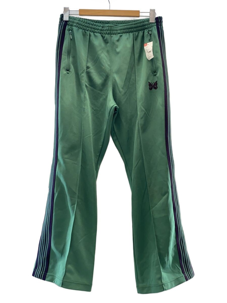 【中古】Needles◆Boots-Cut Track Pant/下つ方/L/ポリエステル/GRN/MR288【メンズウェア】