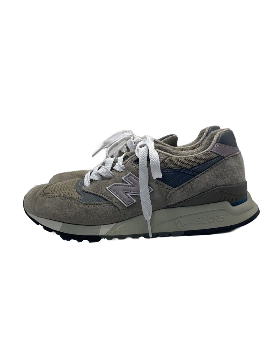 【中古】NEW BALANCE◆U998/薄墨色/25.5糎/GRY【シューズ】