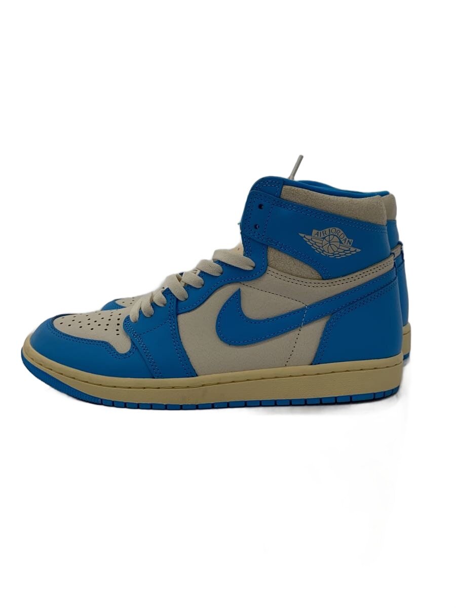 【中古】NIKE◆AIR JORDAN 1 HIGH OG_エア湖 ジョーダン 1 HIGH OG/26.5珊/BLU【シューズ】