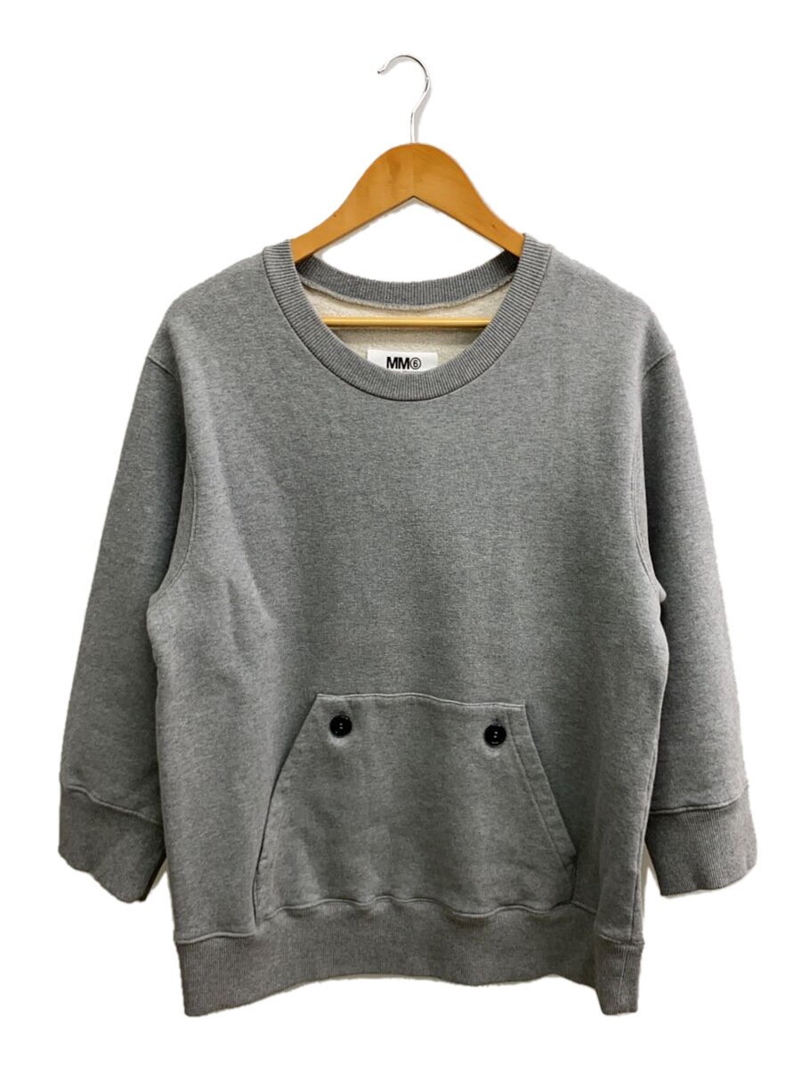 【中古】MM6◆汗水/40/綿織物/GRY/無地/s52コンピュータ断層撮影法0339stj237【レディースお召しもの】
