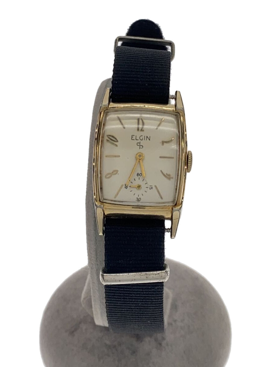 【中古】ELGIN◆エルジン/手巻腕時計/アナログ/ナイロン/ブラック/MIL-W-3318A【服飾雑貨他】|2nd STREET 店