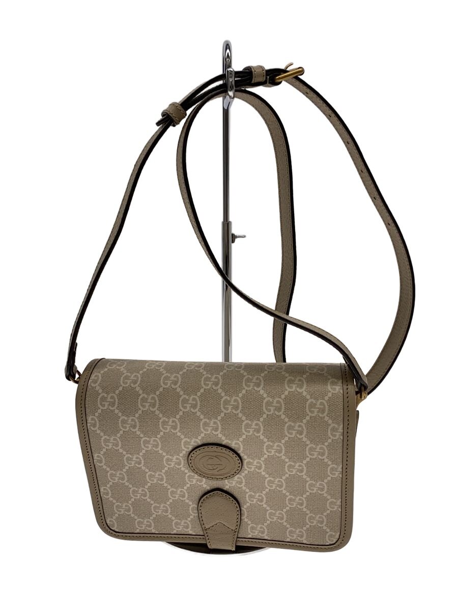【中古】GUCCI◆ミニクロスボディバッグ/--/BEG/モノグラム【バッグ】｜2ｎｄ STREET 店 91,113円