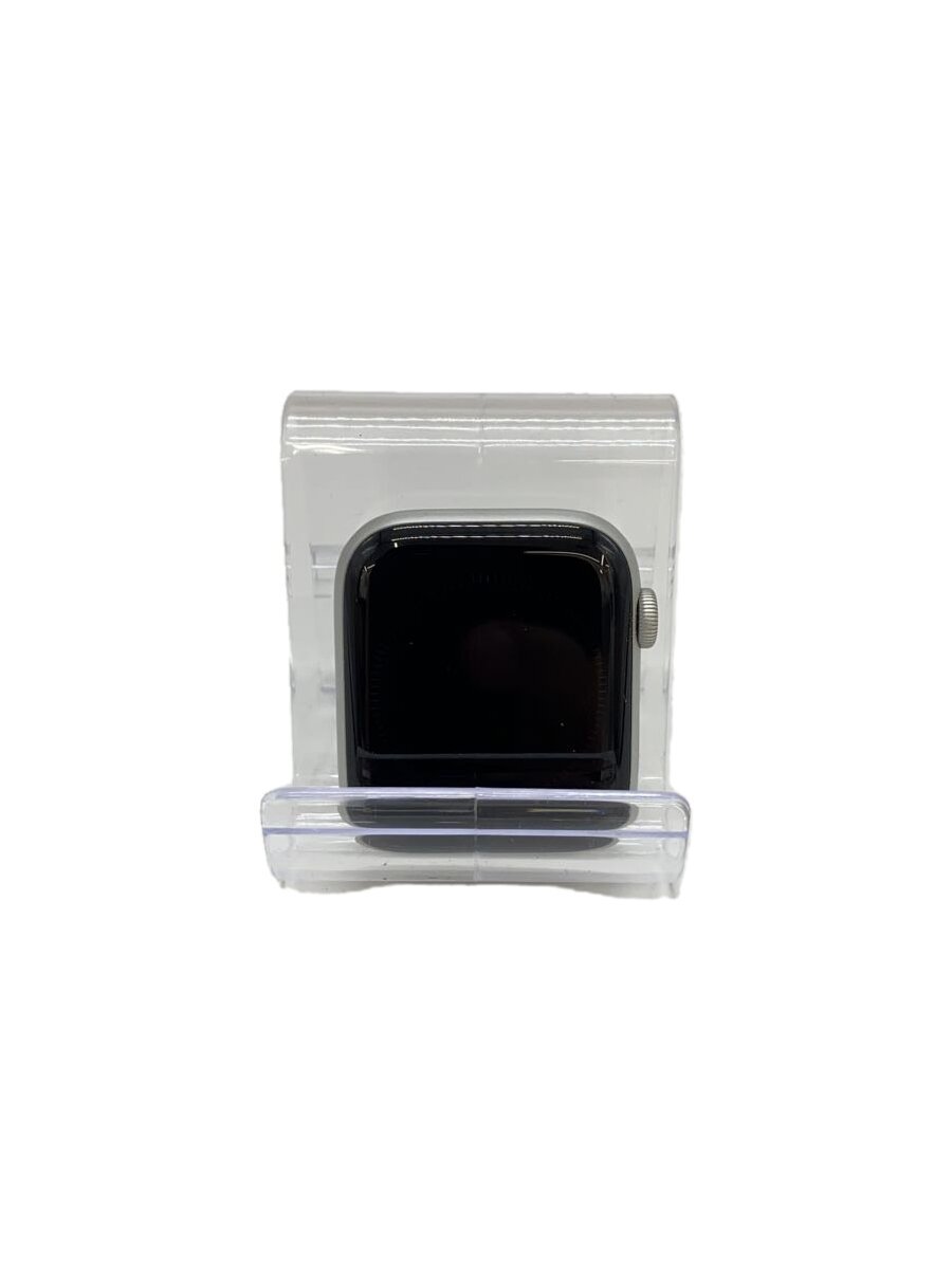 【中古】Apple◆Apple Watch SE GPS模範例 44粍 MKQ43J/A [しろがね色/アビスブルー]/デジタル【服飾雑貨他】