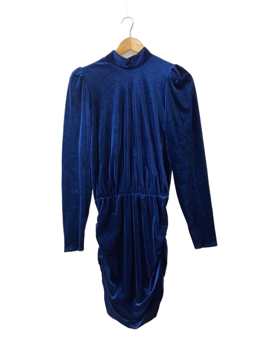 【中古】UNDRESS CODE/長袖衣裳/XS/天鵞絨/BLU【レディース御召しもの】