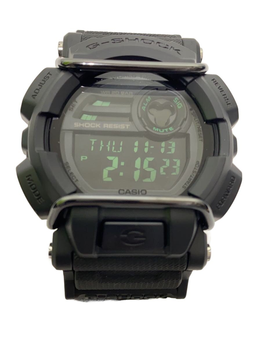 【中古】CASIO◆石英ウオッチ・G-SHOCK/デジタル/BLK【服飾雑貨他】