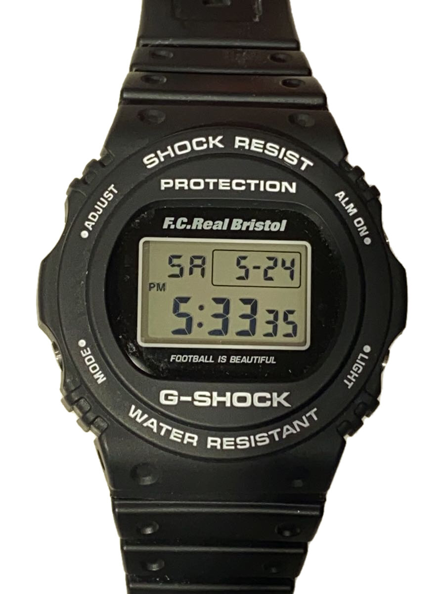 【中古】CASIO◆ウオッチ/デジタル/天然ゴム/BLK/DW-5750E【服飾雑貨他】
