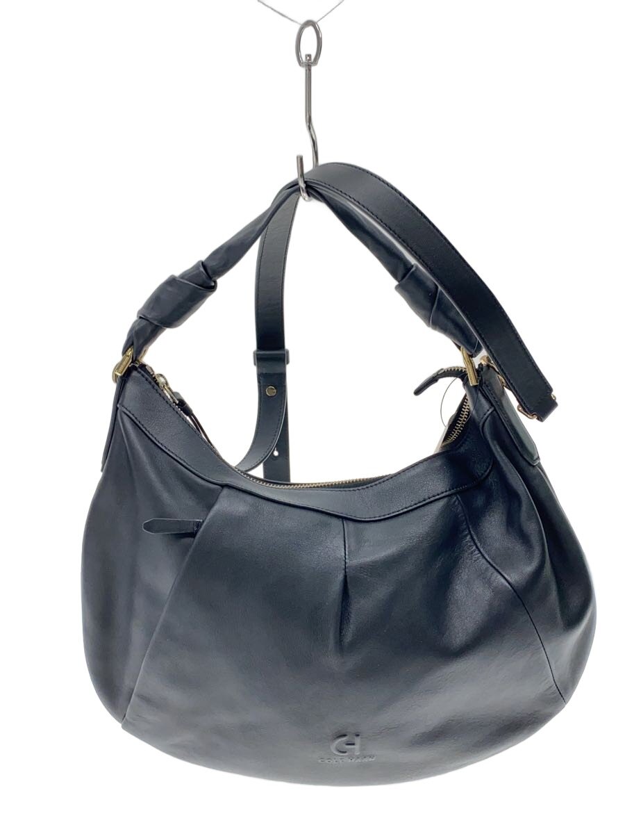 【中古】COLE HAAN◆ショルダーバッグ/レザー/BLK/U06353/Aponte Slouch Hobo【バッグ】｜2ｎｄ STREET 店