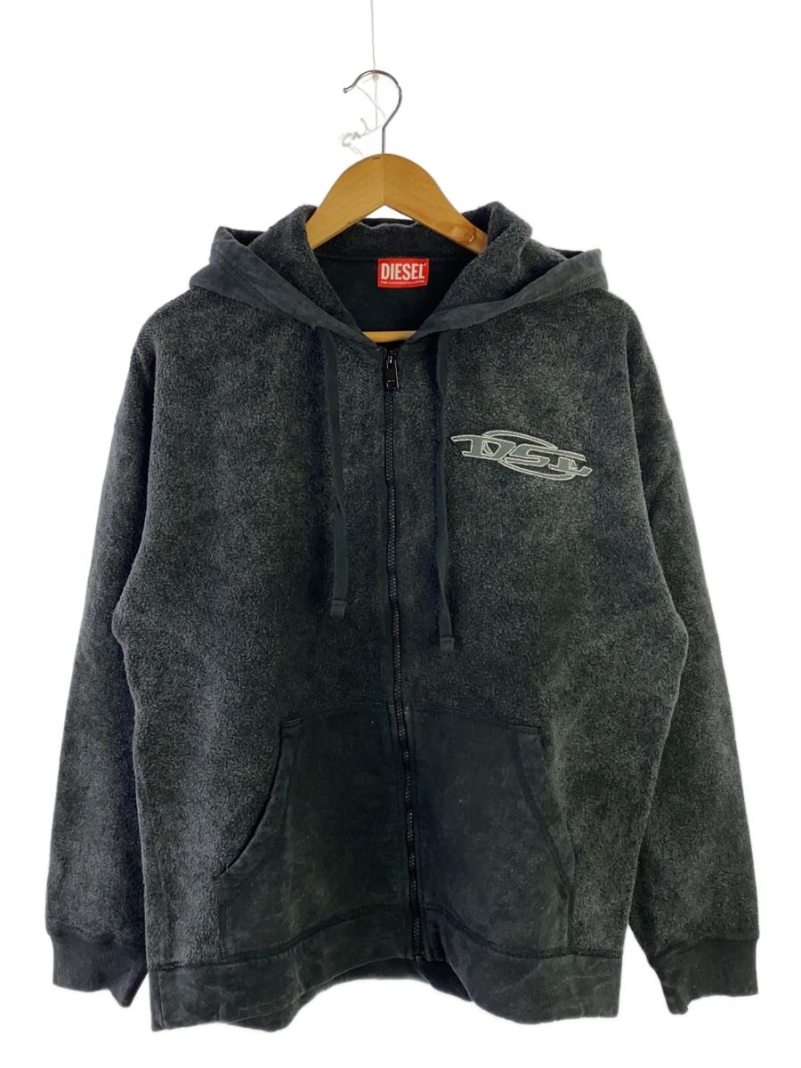 【中古】DIESEL◆ジップパーカー/S/コットン/グレー【メンズウェア】｜2ｎｄ STREET 店