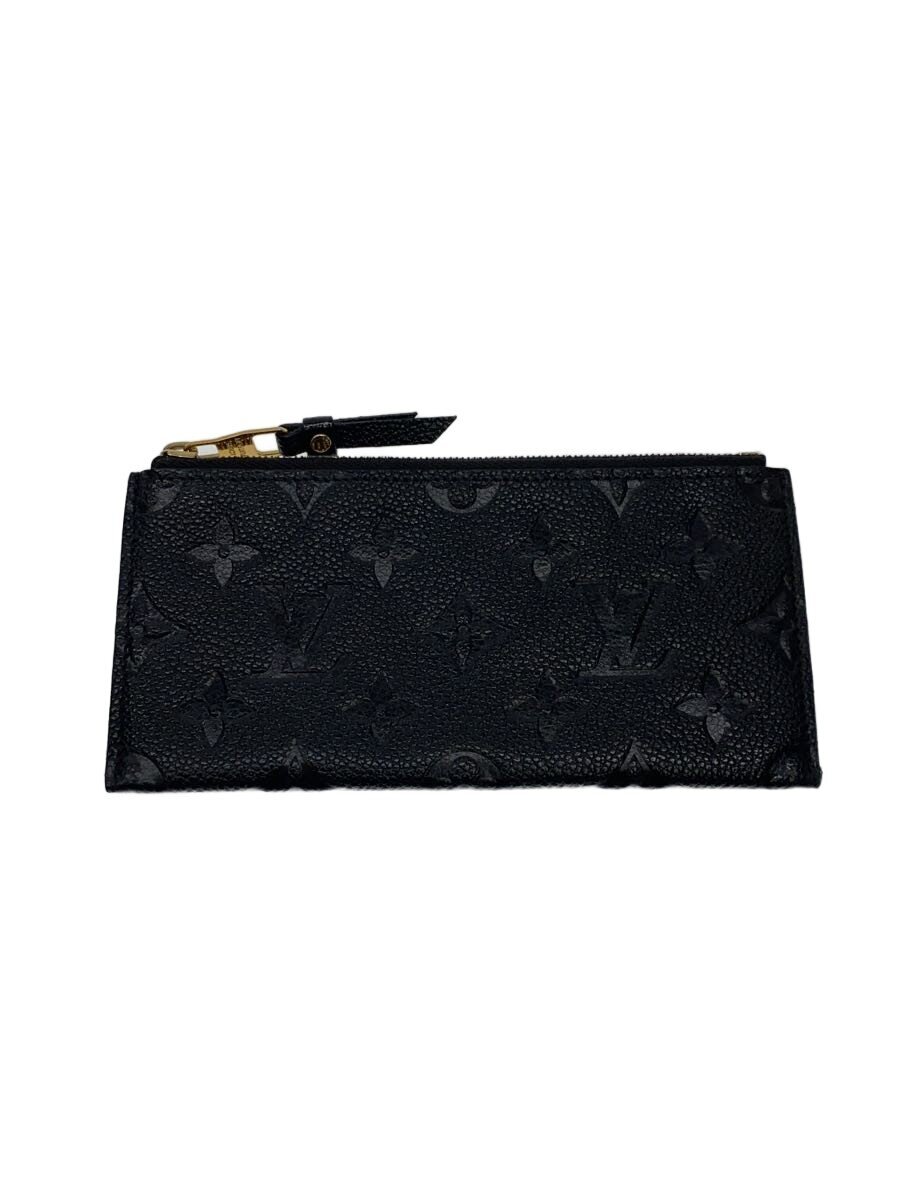 【中古】LOUIS VUITTON◆ポルト・フォイユ・キュリユーズ_モノグラム・アンプラント/レザー/ブラック/メンズ/ルイヴィトン【服飾雑貨他】|2nd STREET 店
